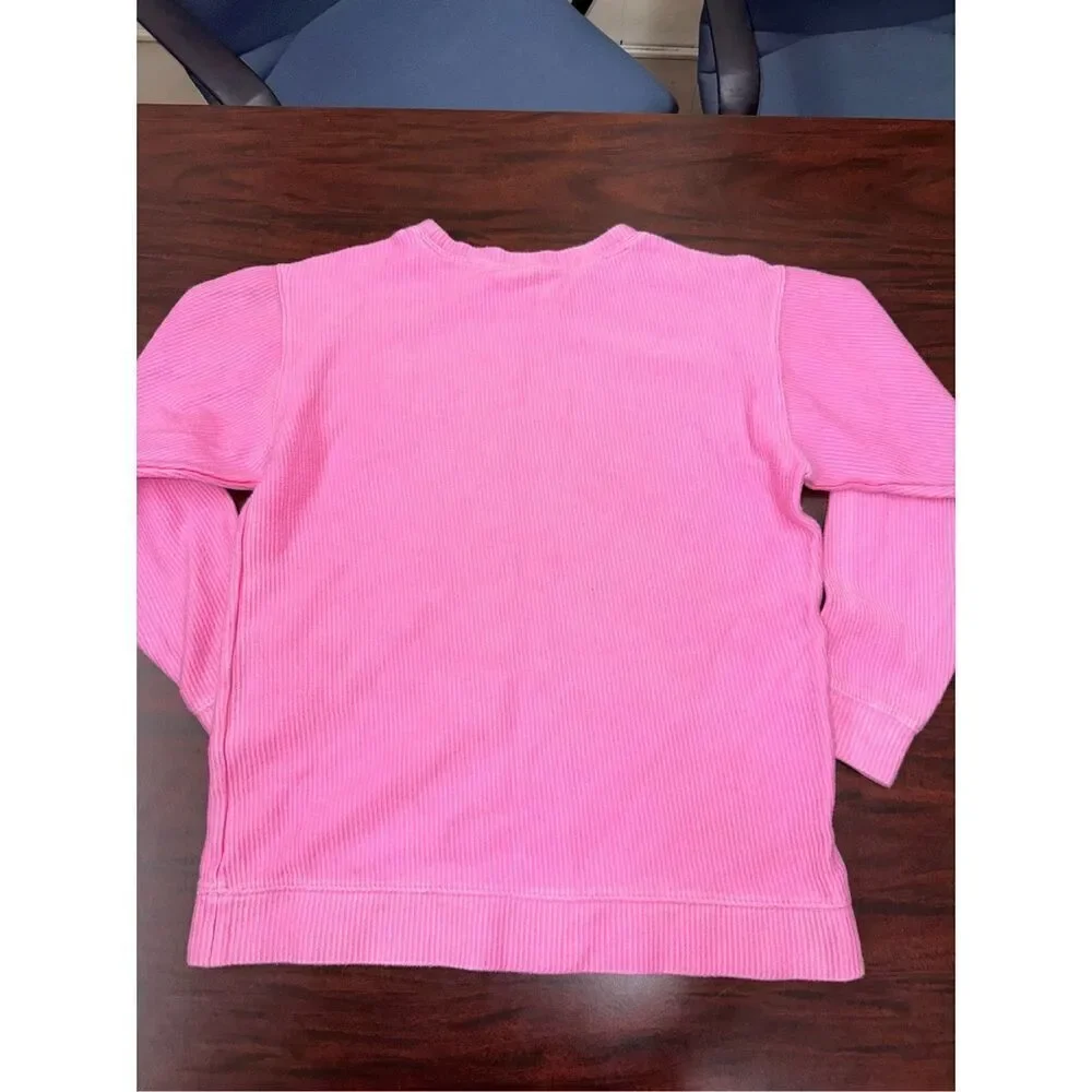 PINK Victoria’s Secret Ribbed Pink Crewneck Size X-Small